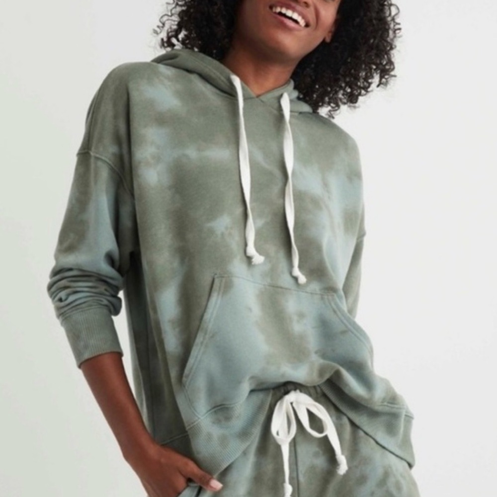 Aerie Weekend Oversized Tie-Dye Hoodie. Size XS